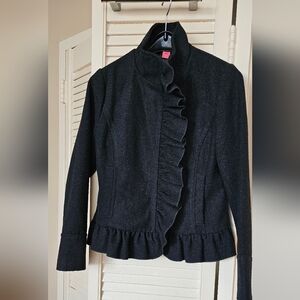 10/12 Y,Bernardo  Collection Girls Jacket    V-BL